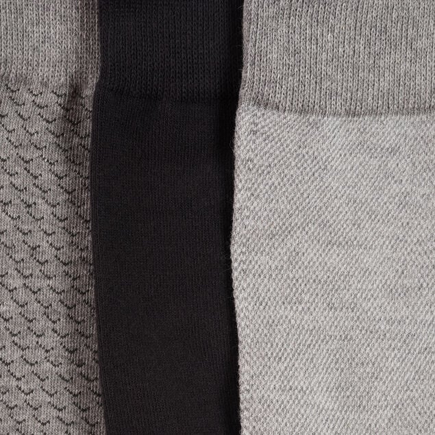 Lot de 3 paires de chaussettes micro motif coton i