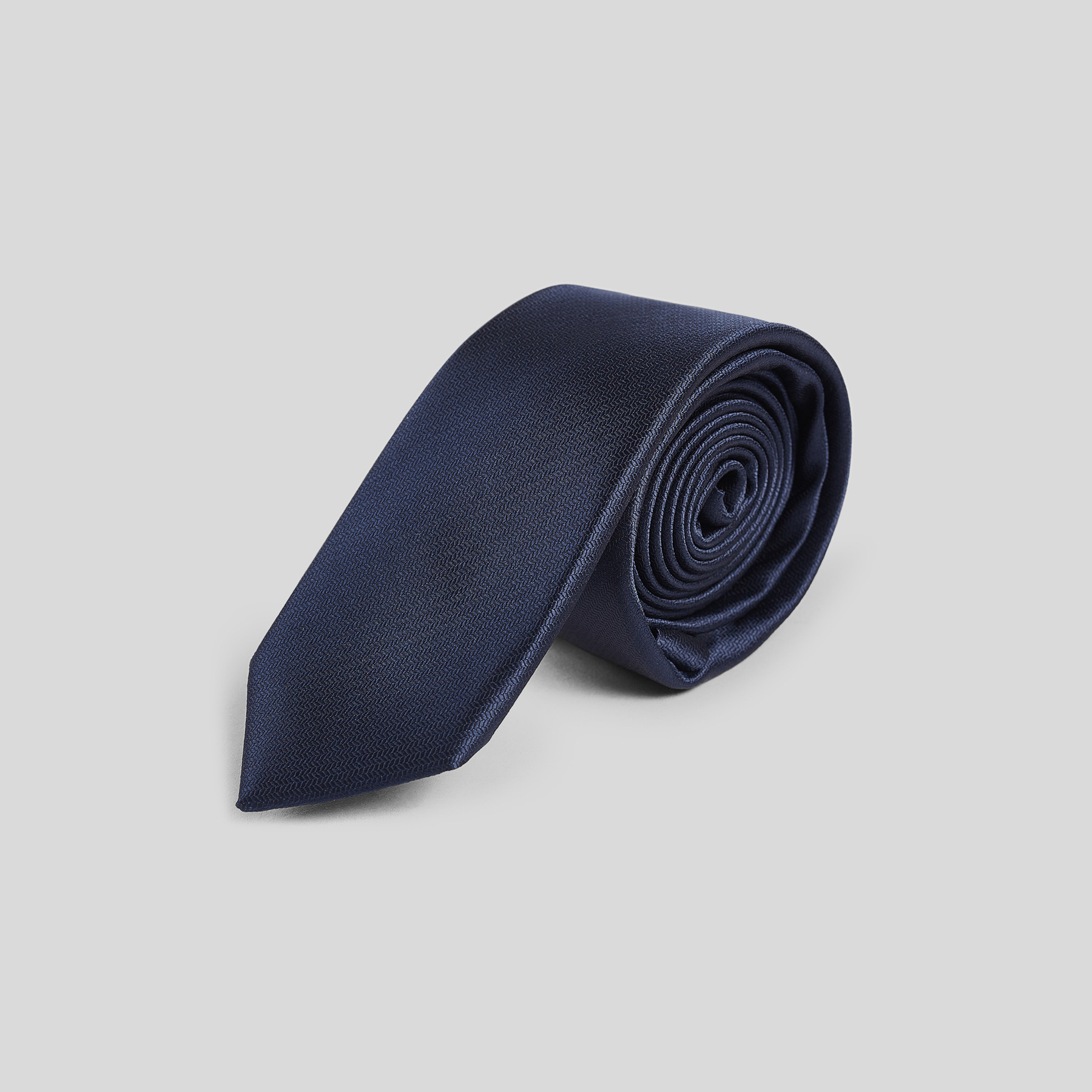 Cravate unie Bleu Homme