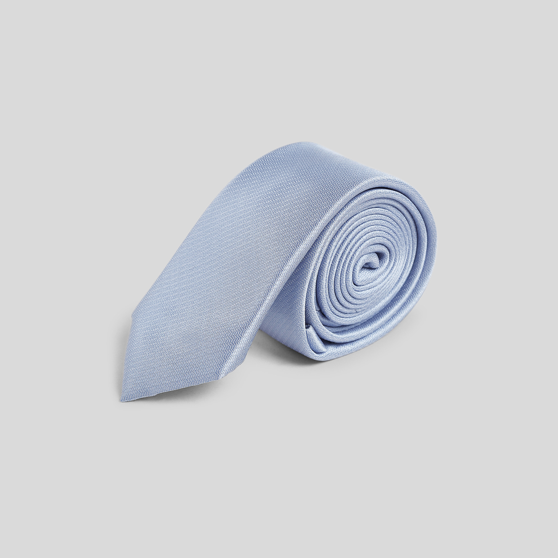 Cravate unie Bleu Homme